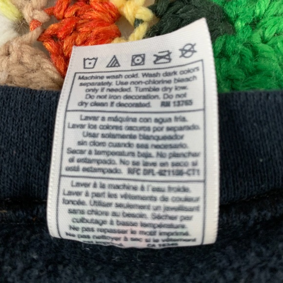 Vintage 90s Reno Nevada Rainbow Embroidered Location Tourist Crewneck Sw… - Picture 9 of 16
